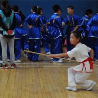 武術走進小學校園一招一式不簡單 家長陪伴感受孩子變化和進步